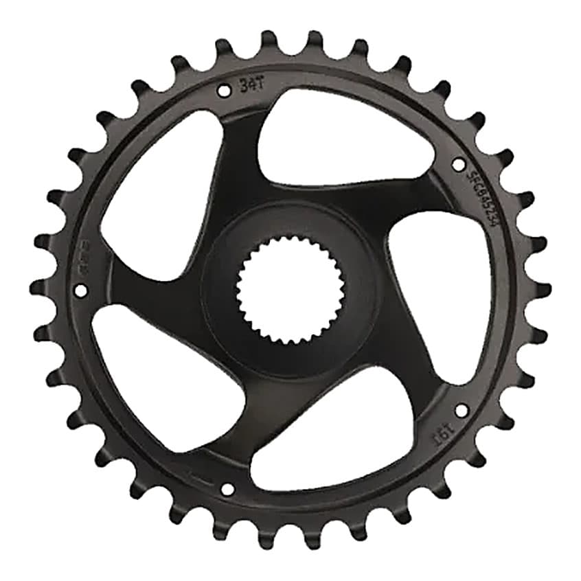 Bosch Chainring, 2.8mm offsett, 34T, inkl spider og chainring.