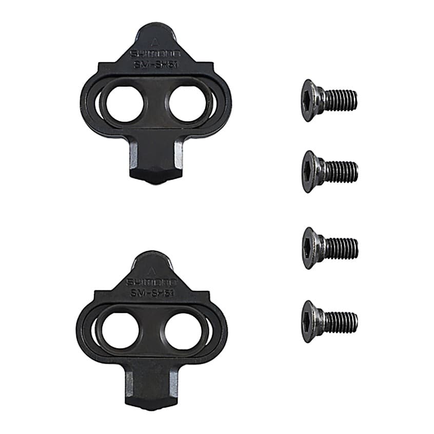 Shimano SM-SH51 pedalkloss-sett for enkeltutløsningsmodus (par)
