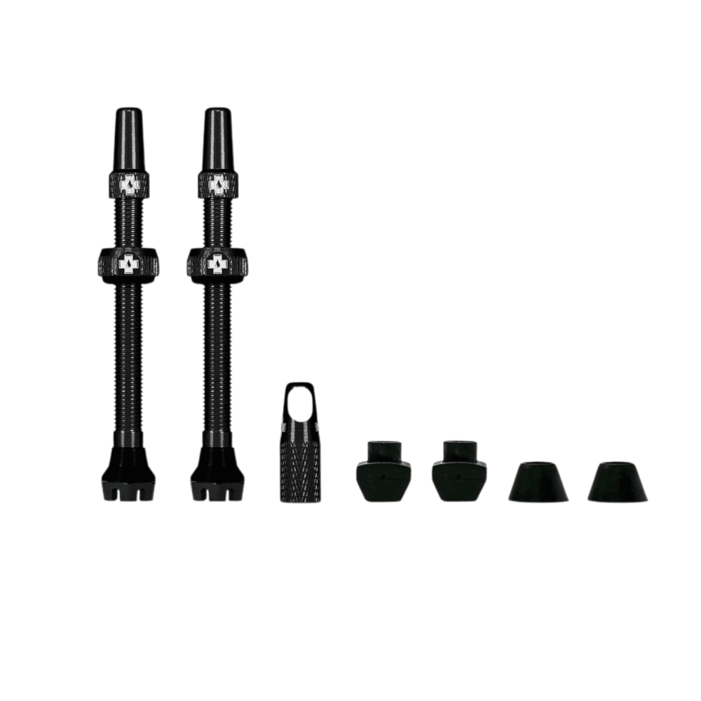 MUC-OFF Tubeless Valve Kit V. 2.0 60 mm Black