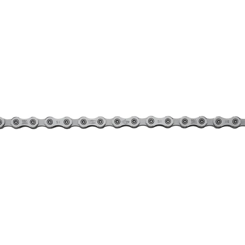 SHIMANO Kjede CN-LG500 LINKGLIDE E-BIKE RATED 126 ledd QUICK-LINK hurtigkobling