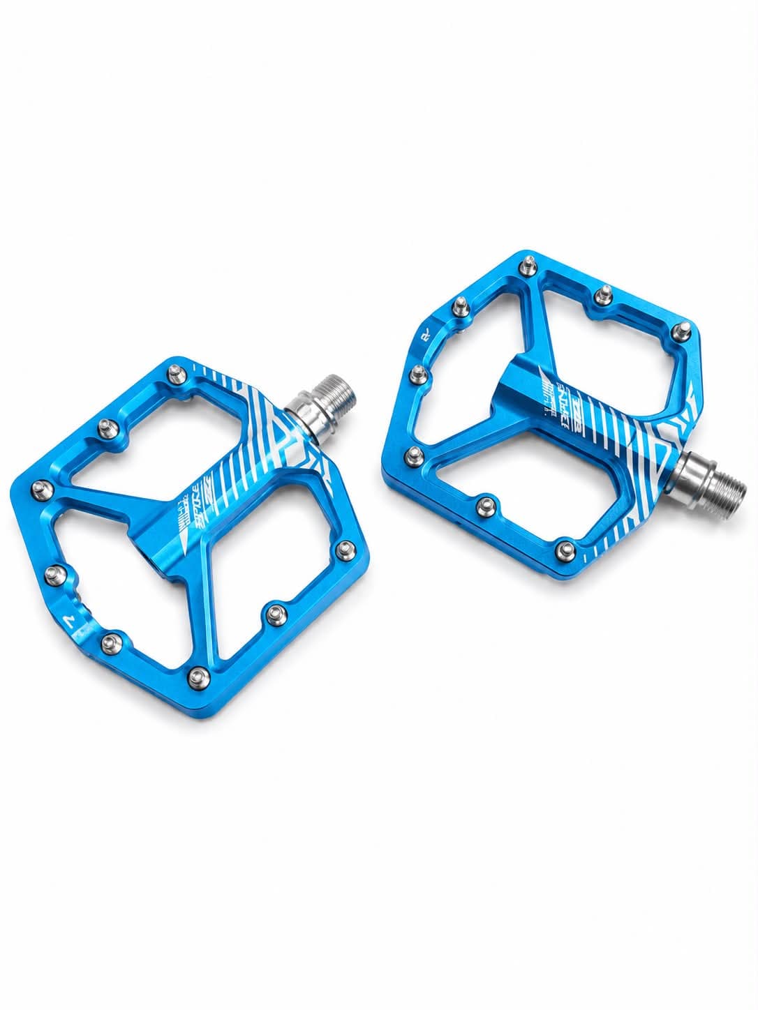 Enlee Aluminium Pedals Blue
