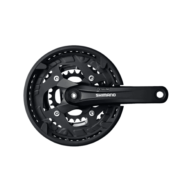 Shimano Kranksett 9-vxl Sort FC-T4010 48/36/26T 175mm